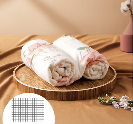 4 층 거즈천 200gsm 아니오 휘황한 대리인을 출력하는 사랑스러운 동물