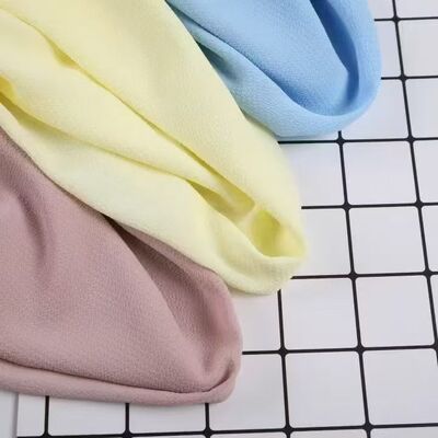 75GSM 쉬폰 원단 소프트 터치 쉬폰 패션 드레스 원단 경량 쉬폰 원단