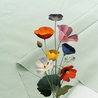 Premium Microfiber Nida Fabric for Abaya - 100% Polyester 100-120gsm with Soft Touch & Silky Feel and Wrinkle Resistance