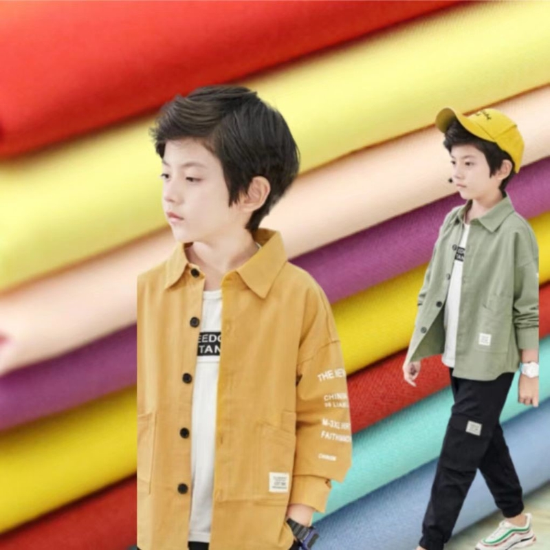 TC6535 획일적 구성 130X 72 155GSM 32SX32S TC 폴리에스터솜 우븐 재킷 셔츠 구성